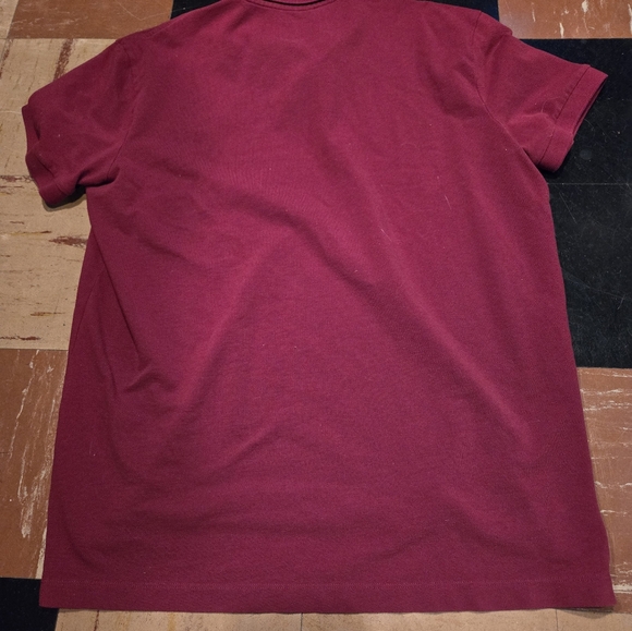 Express Pique Polo red white Lion mens size XL NWOT - Picture 7 of 9